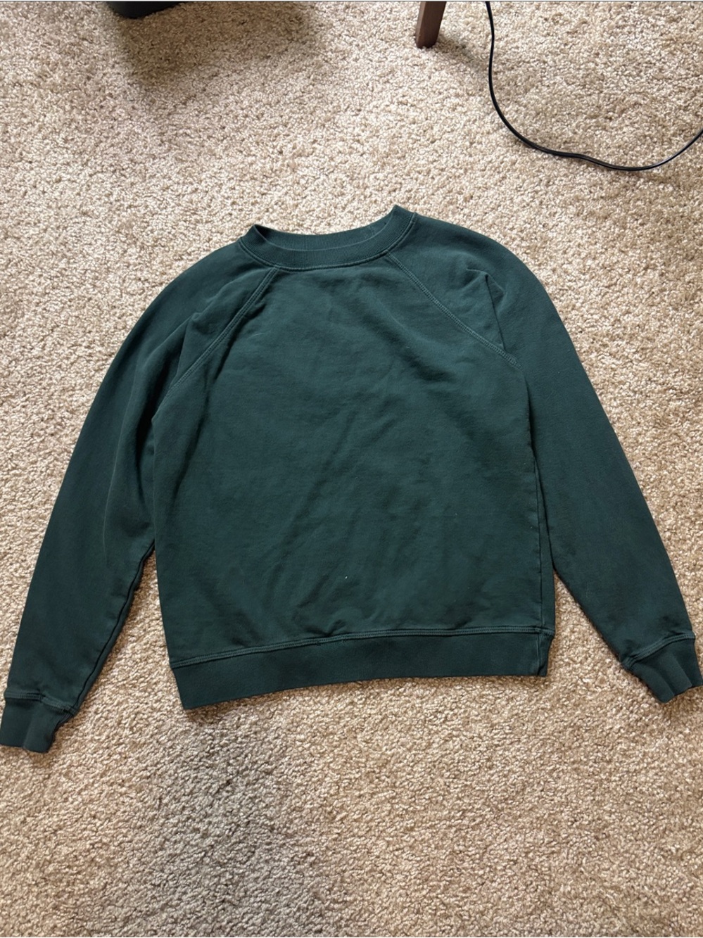 Hey Gang Unisex Crewneck Sweater in Forest Green
